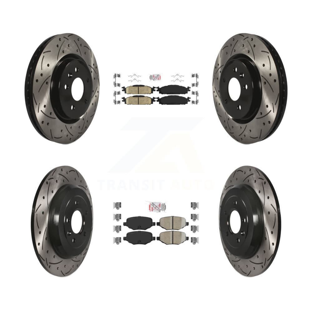Transit Auto - KDA-101387 - Front and Rear Disc Brake Kits image 1