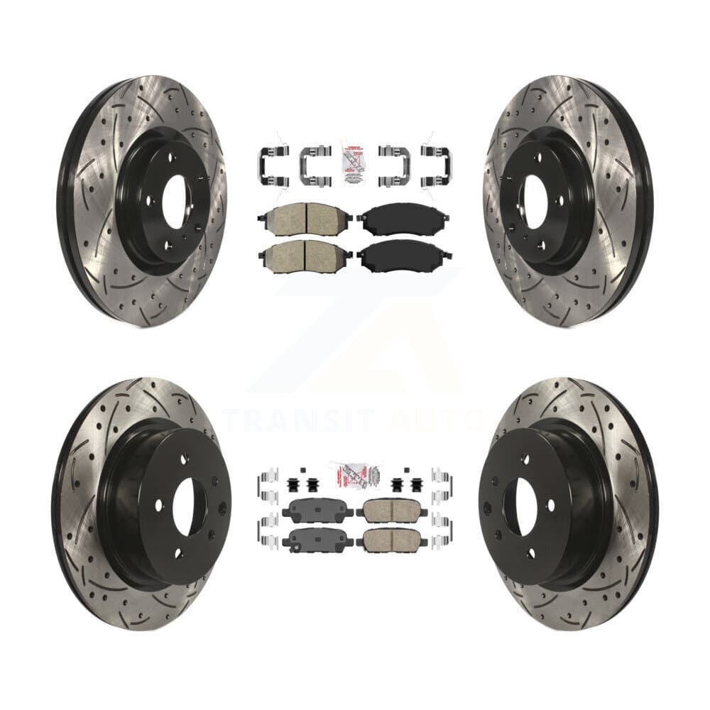 Transit Auto - KDA-101400 - Front and Rear Disc Brake Kits image 1