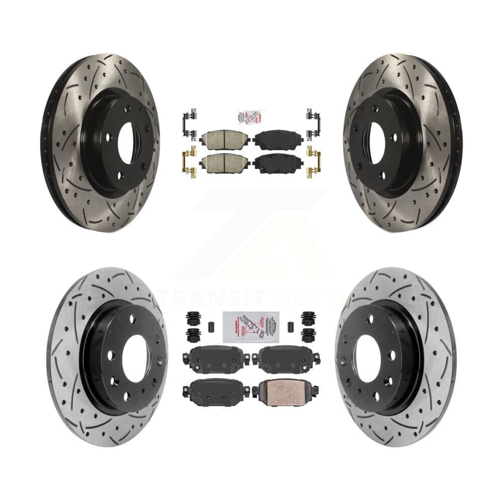 Transit Auto - KDA-101415 - Front and Rear Disc Brake Kits image 1