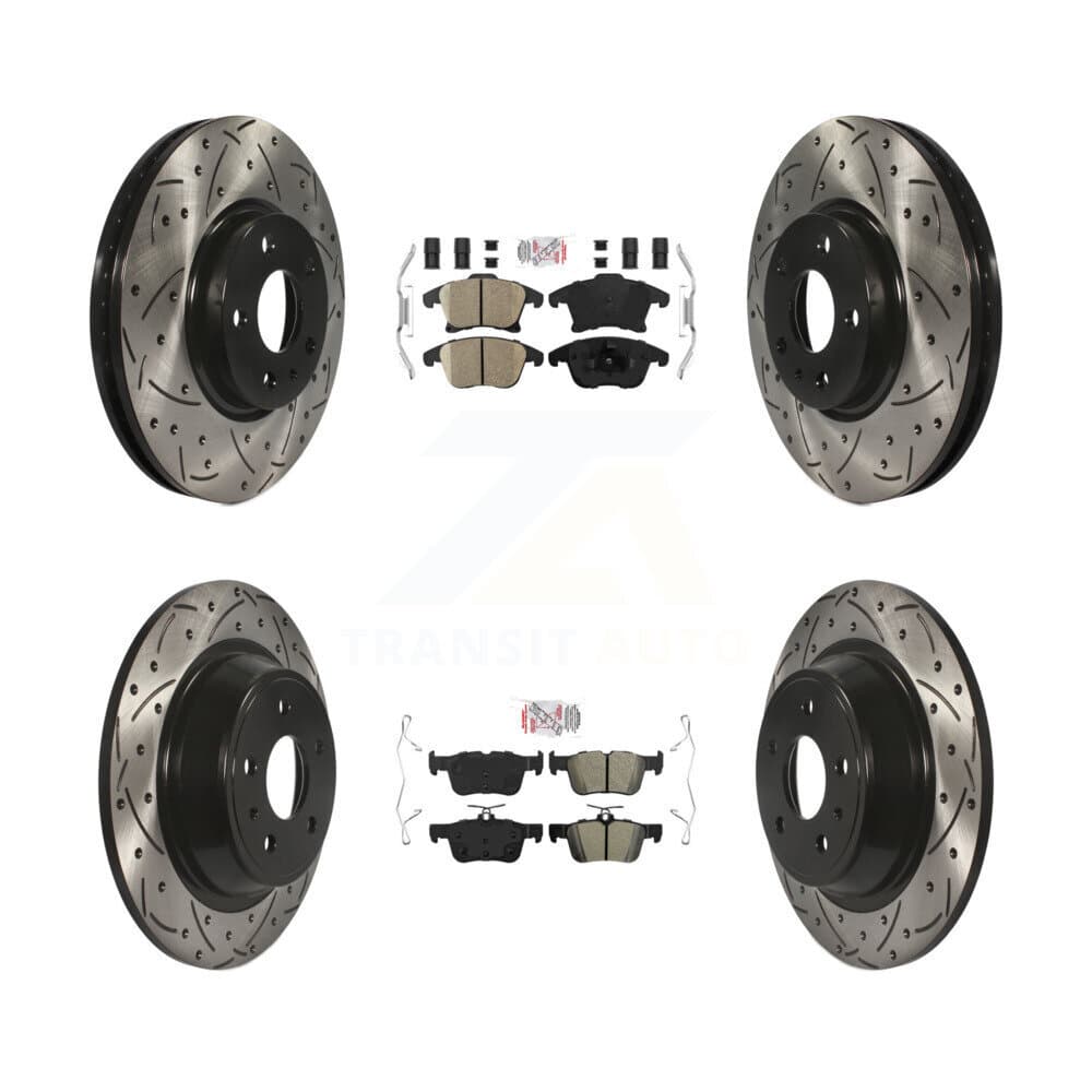 Transit Auto - KDA-101436 - Front and Rear Disc Brake Kits image 1