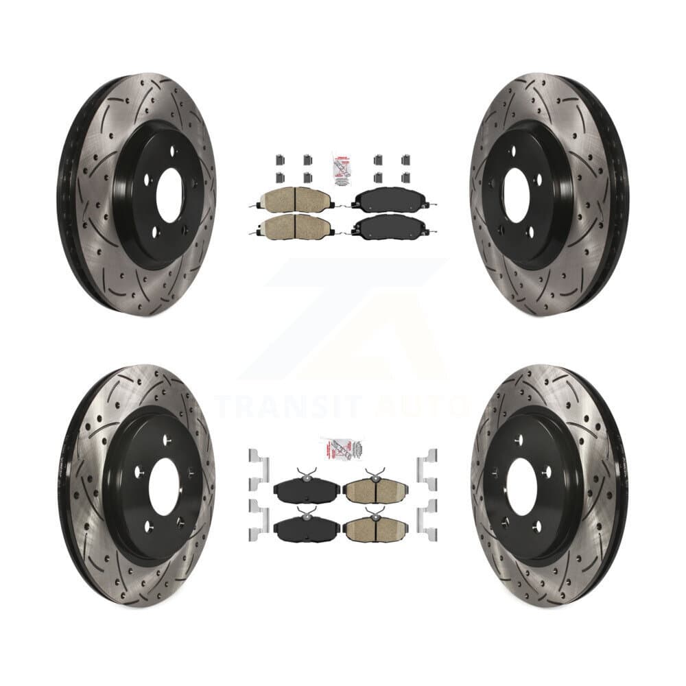 Transit Auto - KDA-101458 - Front and Rear Disc Brake Kits image 1