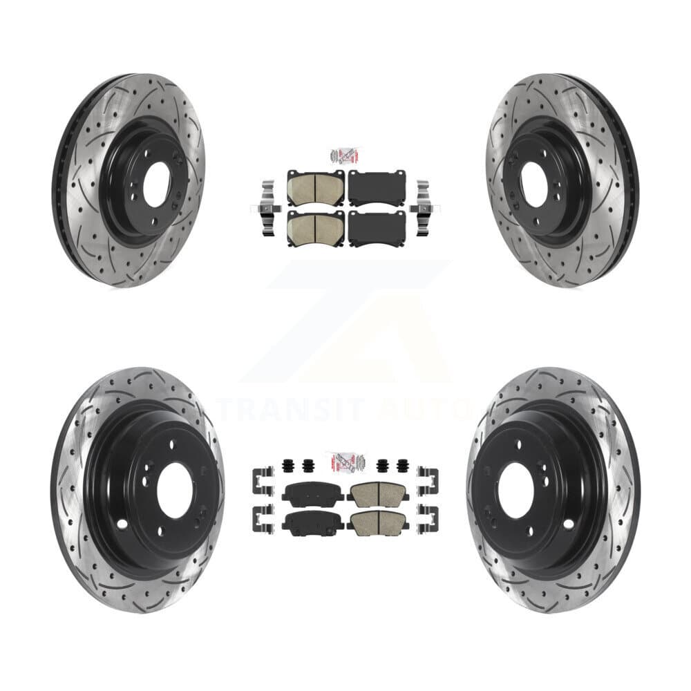 Transit Auto - KDA-101496 - Front and Rear Disc Brake Kits image 1