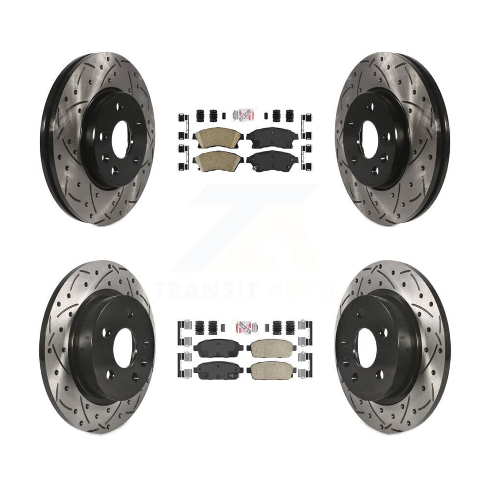 Transit Auto - KDA-101550 - Front and Rear Disc Brake Kits image 1