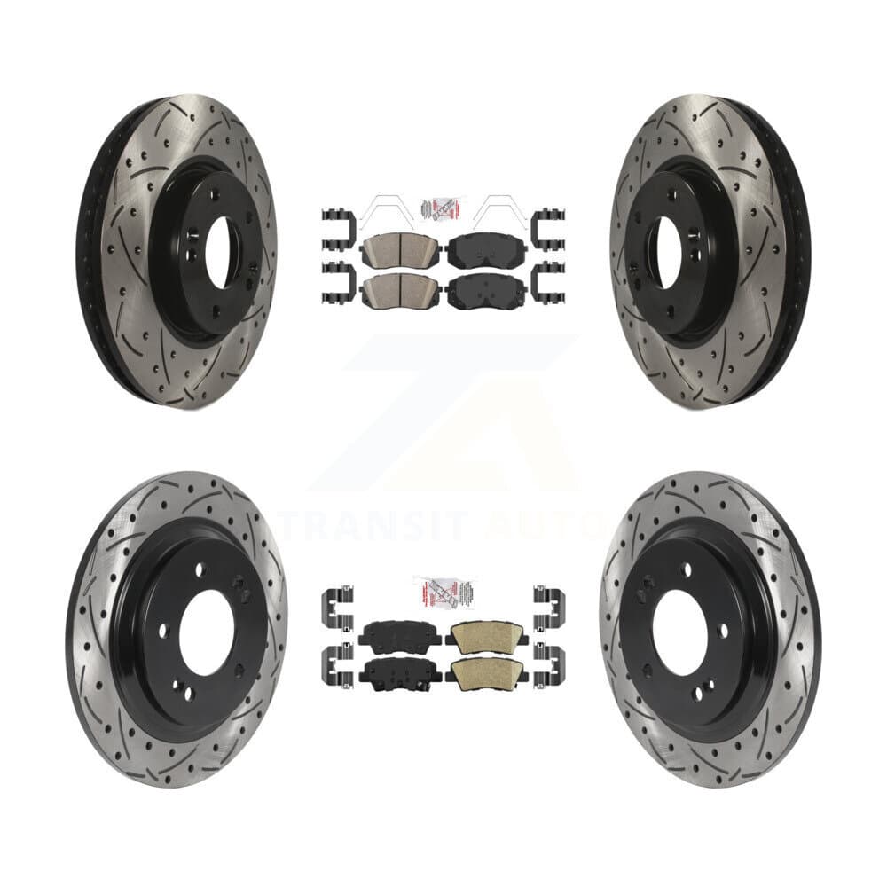 Transit Auto - KDA-101588 - Front and Rear Disc Brake Kits image 1