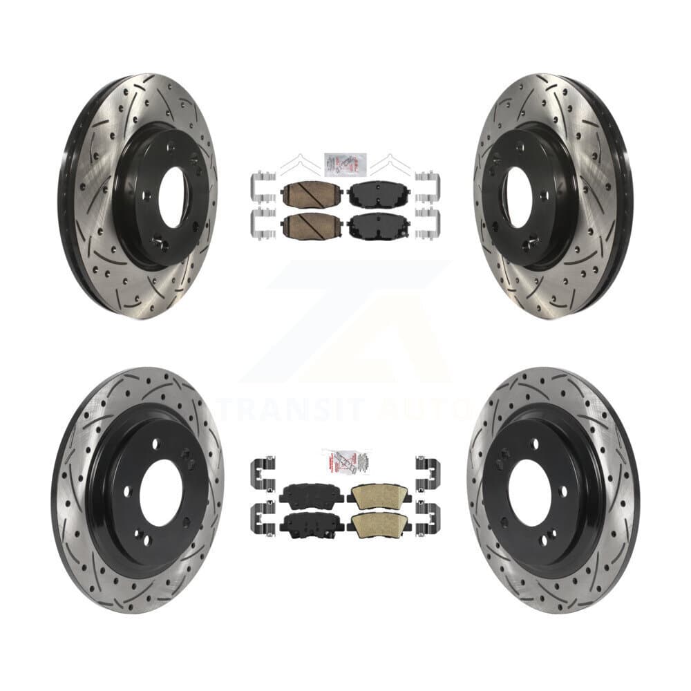 Transit Auto - KDA-101590 - Front and Rear Disc Brake Kits image 1