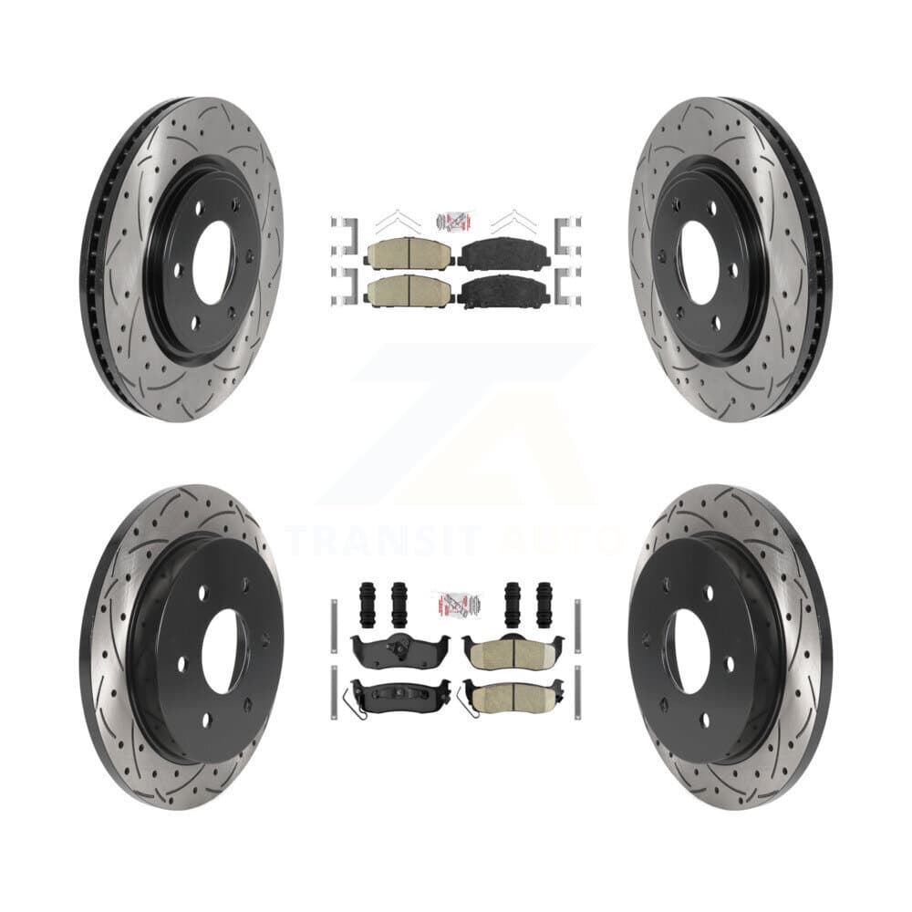 Transit Auto - KDA-101626 - Front and Rear Disc Brake Kits image 1