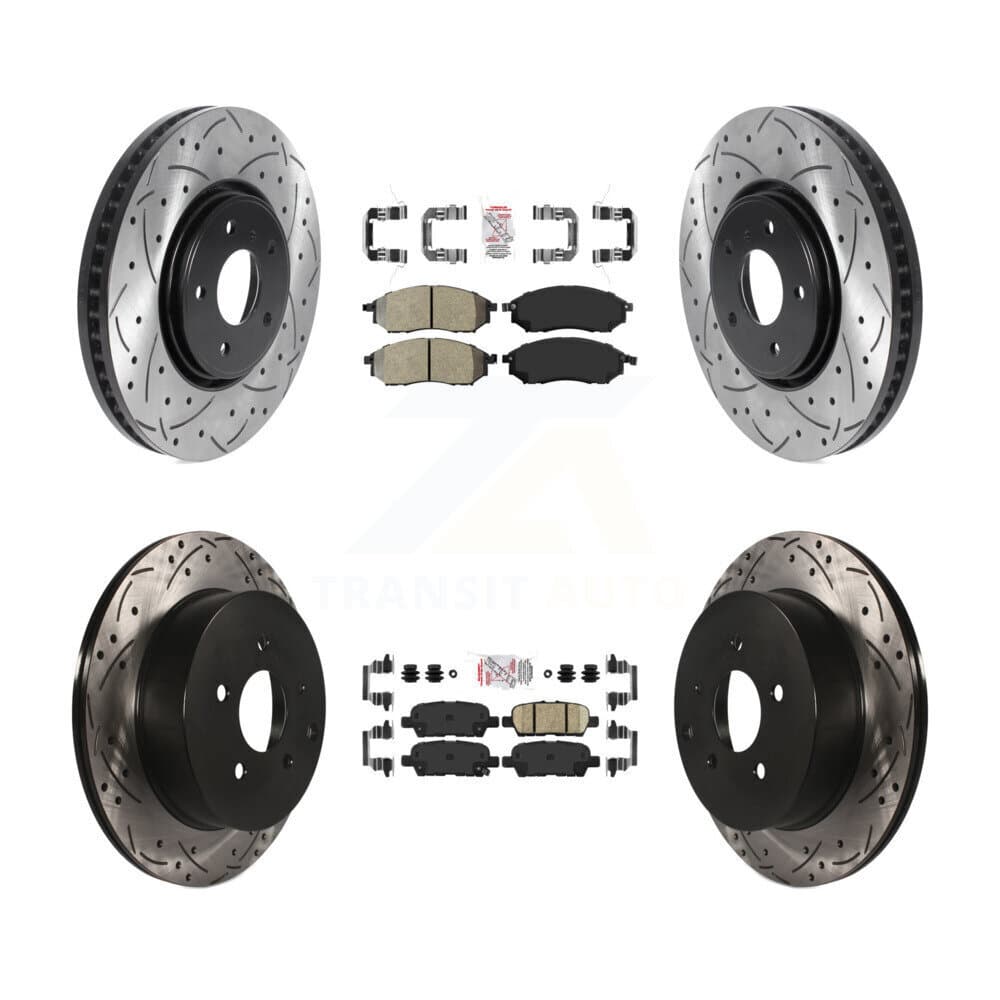 Transit Auto - KDA-101666 - Front and Rear Disc Brake Kits image 1