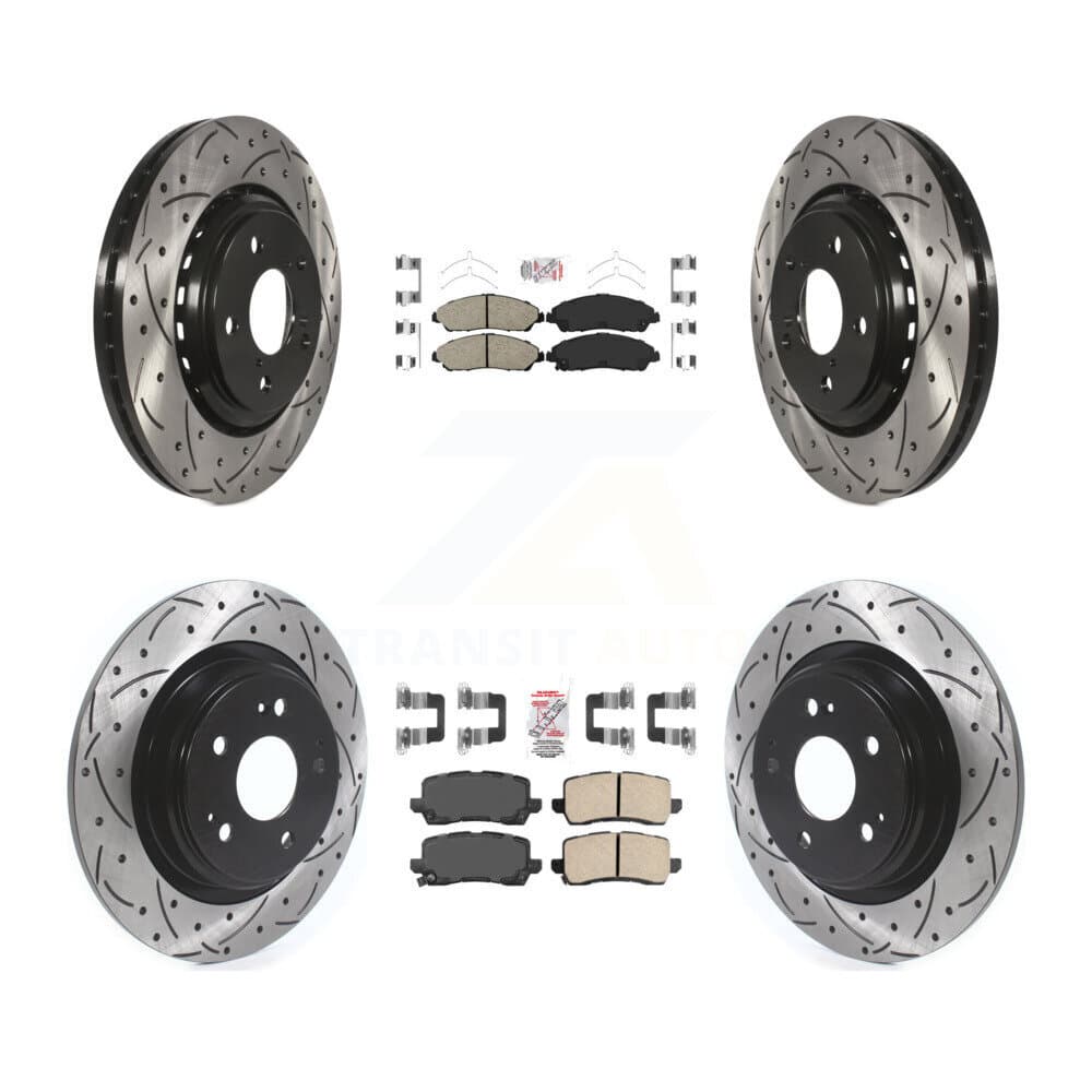 Transit Auto - KDA-101762 - Front and Rear Disc Brake Kits image 1