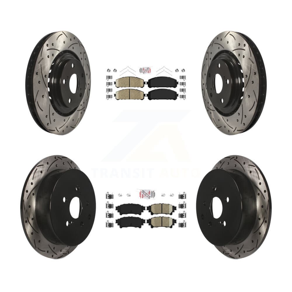 Transit Auto - KDA-101801 - Front and Rear Disc Brake Kits image 1