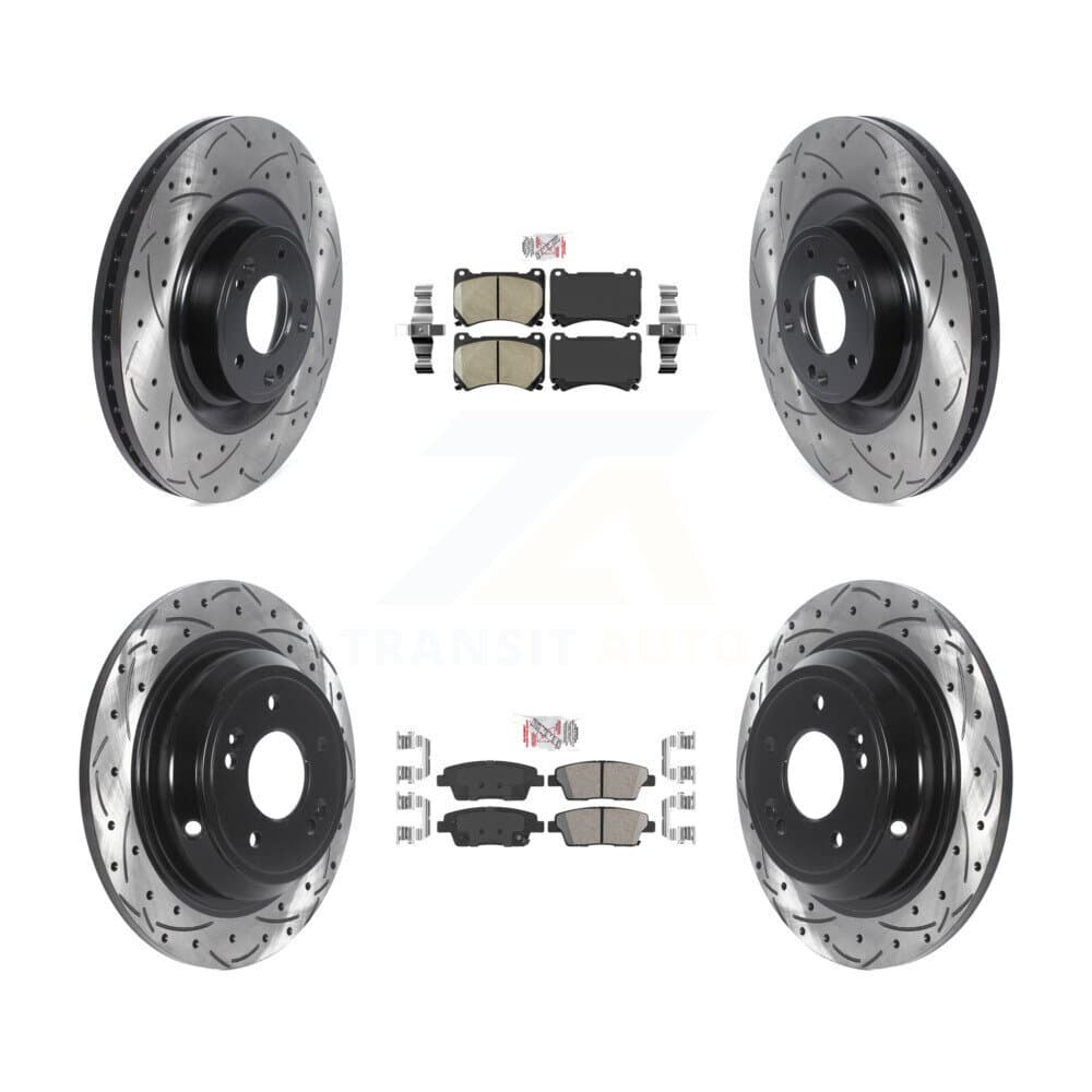 Transit Auto - KDA-101835 - Front and Rear Disc Brake Kits image 1