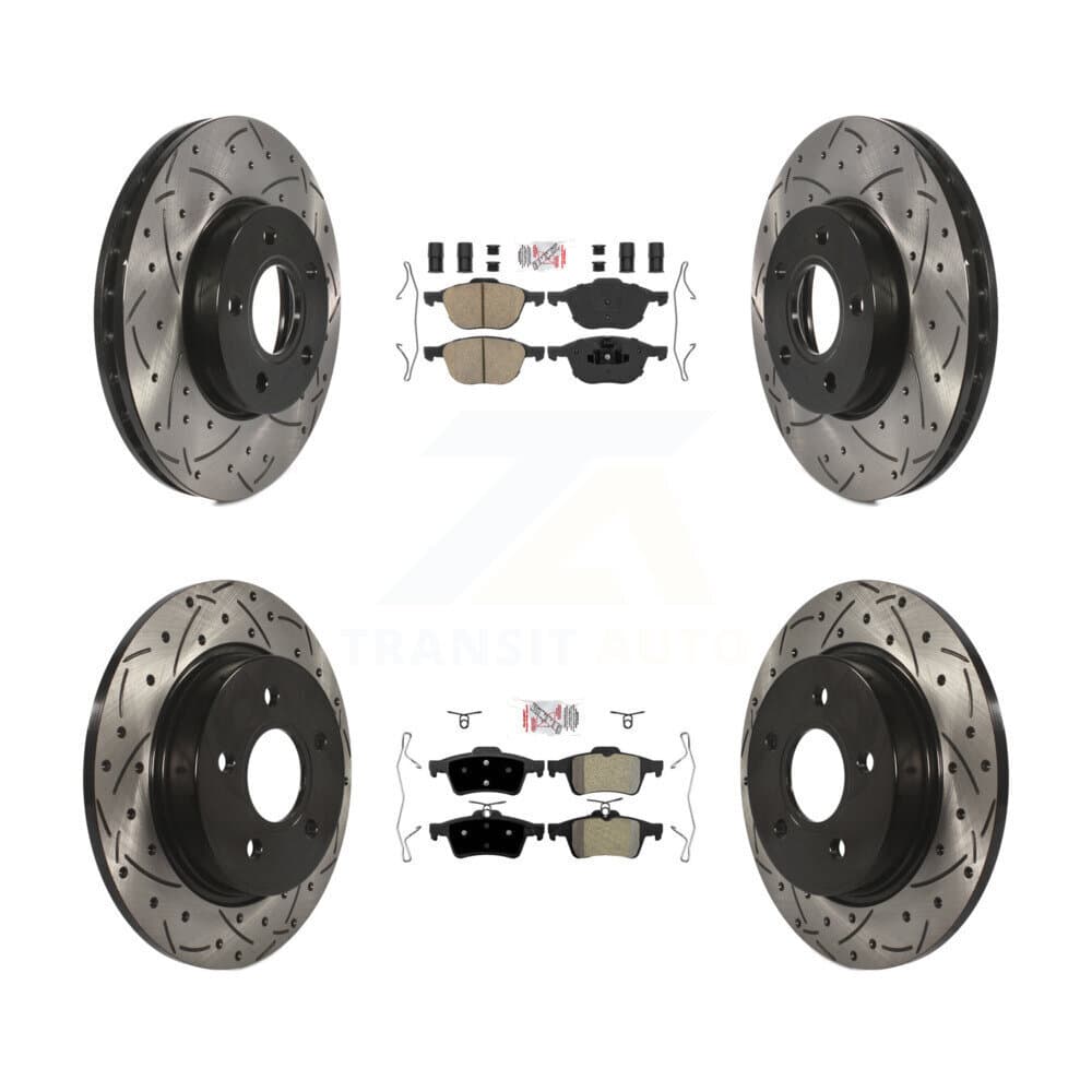 Transit Auto - KDA-102504 - Front and Rear Disc Brake Kits image 1