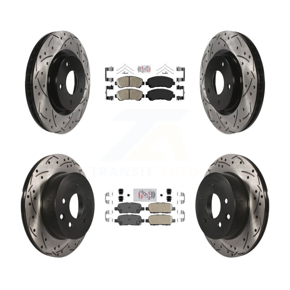 Transit Auto - KDA-102524 - Front and Rear Disc Brake Kits image 1