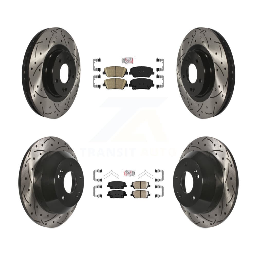 Transit Auto - KDA-102548 - Front and Rear Disc Brake Kits image 1