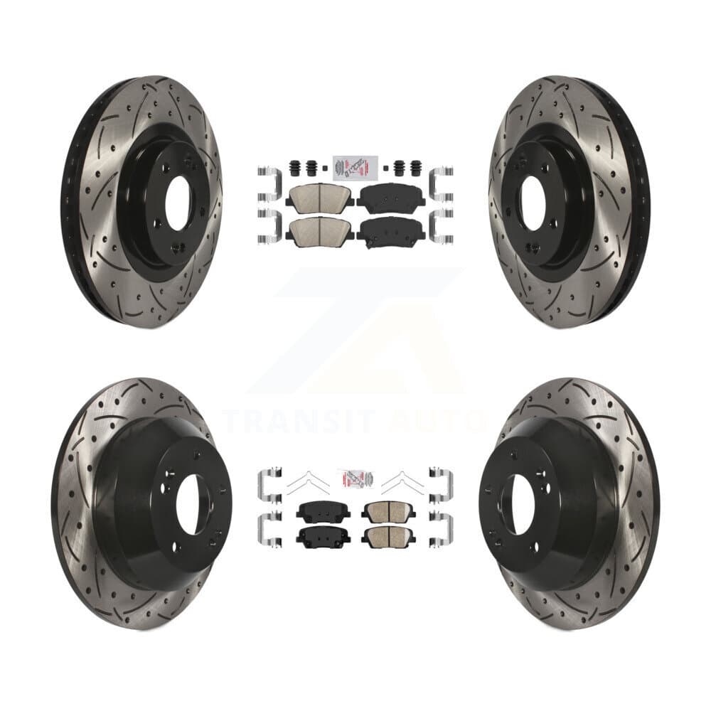 Transit Auto - KDA-102550 - Front and Rear Disc Brake Kits image 1