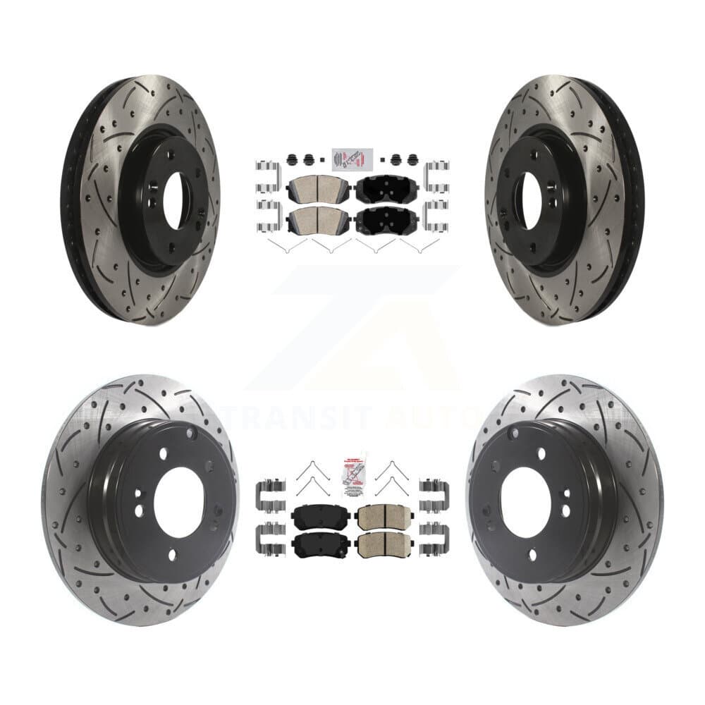 Transit Auto - KDA-102655 - Front and Rear Disc Brake Kits image 1
