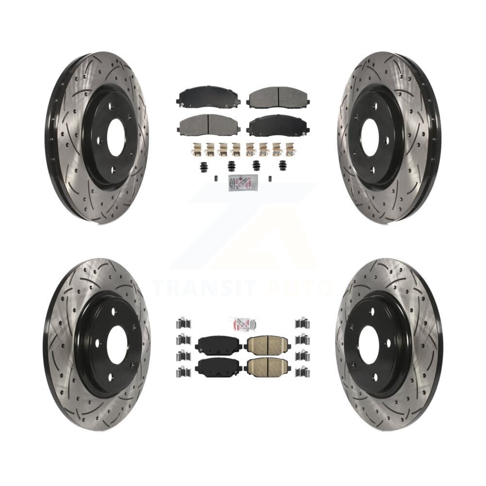 Transit Auto - KDA-102756 - Front and Rear Disc Brake Kits image 1
