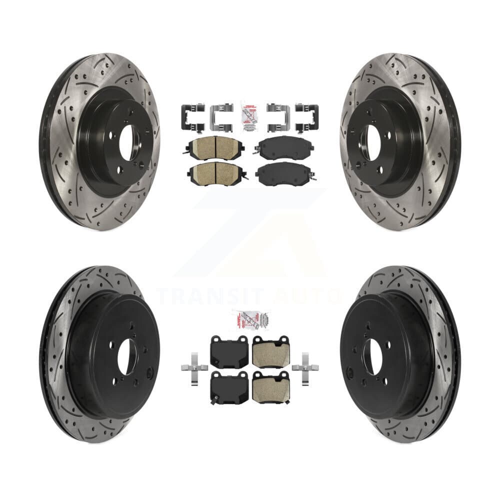 Transit Auto - KDA-103056 - Front and Rear Disc Brake Kits image 1
