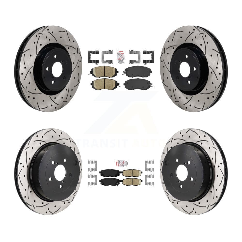 Transit Auto - KDA-103062 - Front and Rear Disc Brake Kits image 1