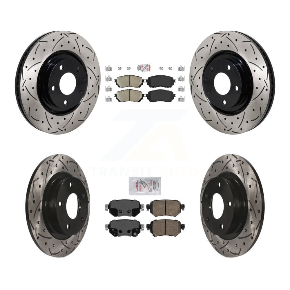 Transit Auto - KDA-103162 - Front and Rear Disc Brake Kits image 1