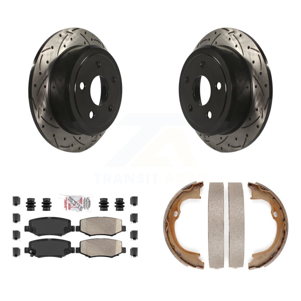 Transit Auto - KDA-103229 - Rear Disc Brake Kits image 1