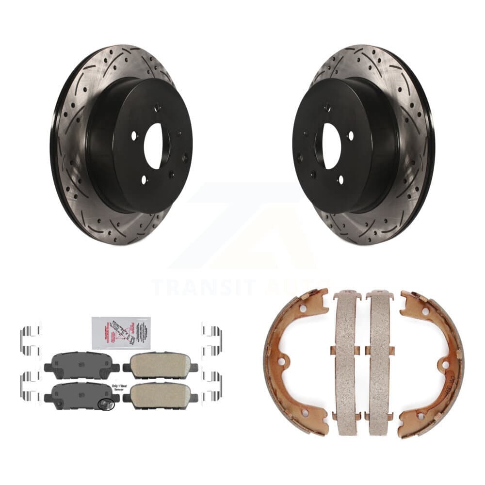 Transit Auto - KDA-103506 - Rear Disc Brake Kits image 1