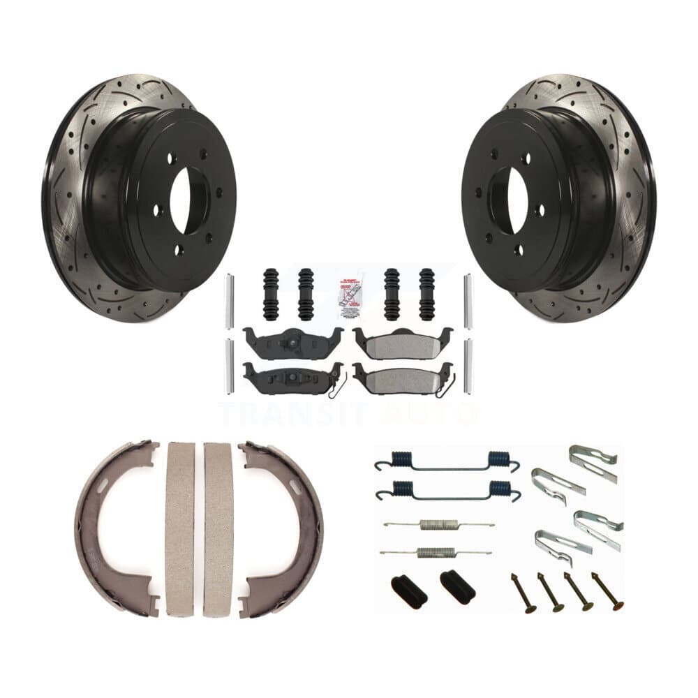 Transit Auto - KDA-103629 - Rear Disc Brake Kits image 1