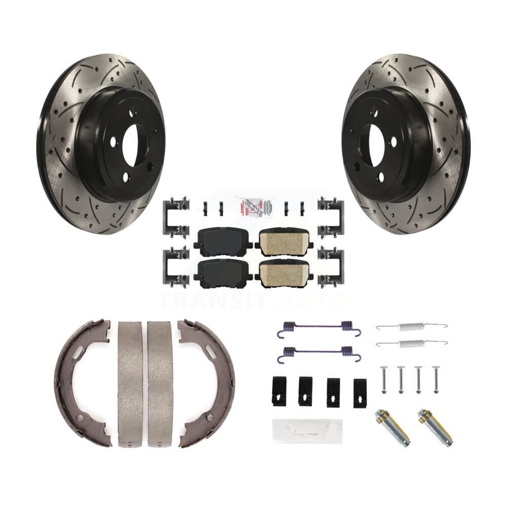 Transit Auto - KDA-103659 - Rear Disc Brake Kits image 1