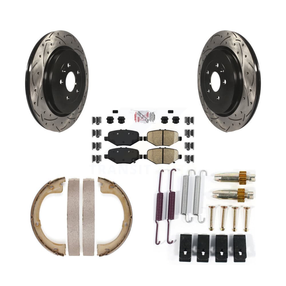 Transit Auto - KDA-103723 - Rear Disc Brake Kits image 1