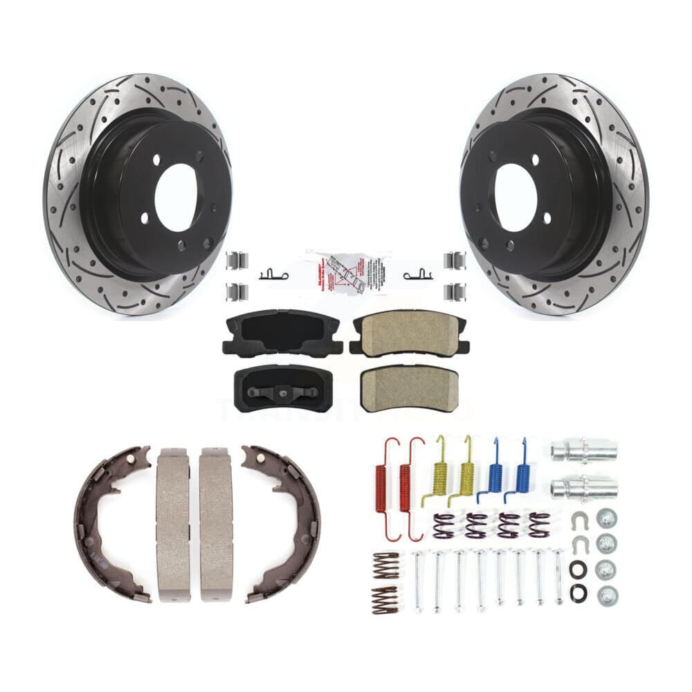 Transit Auto - KDA-103724 - Rear Disc Brake Kits image 1