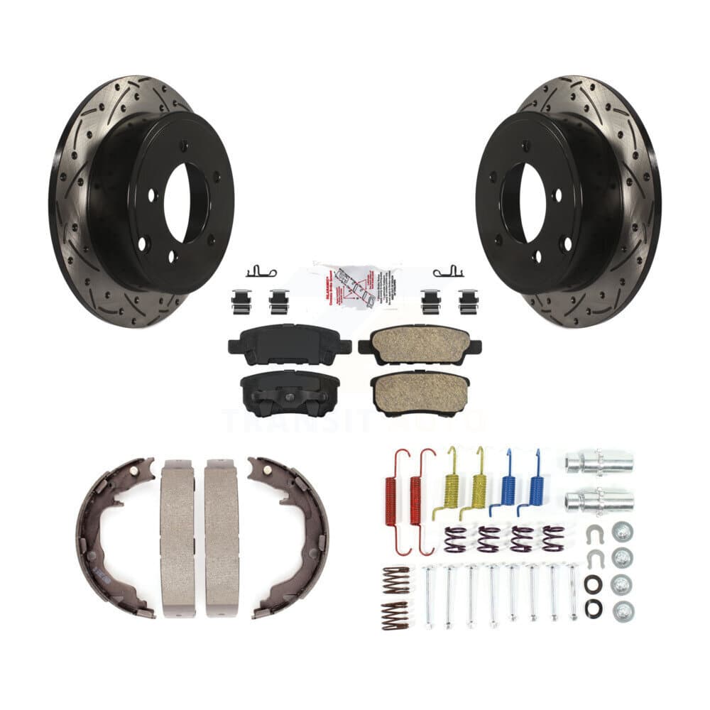 Transit Auto - KDA-103733 - Rear Disc Brake Kits image 1