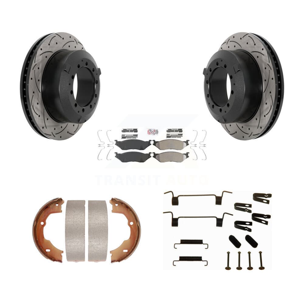 Transit Auto - KDA-103805 - Rear Disc Brake Kits image 1