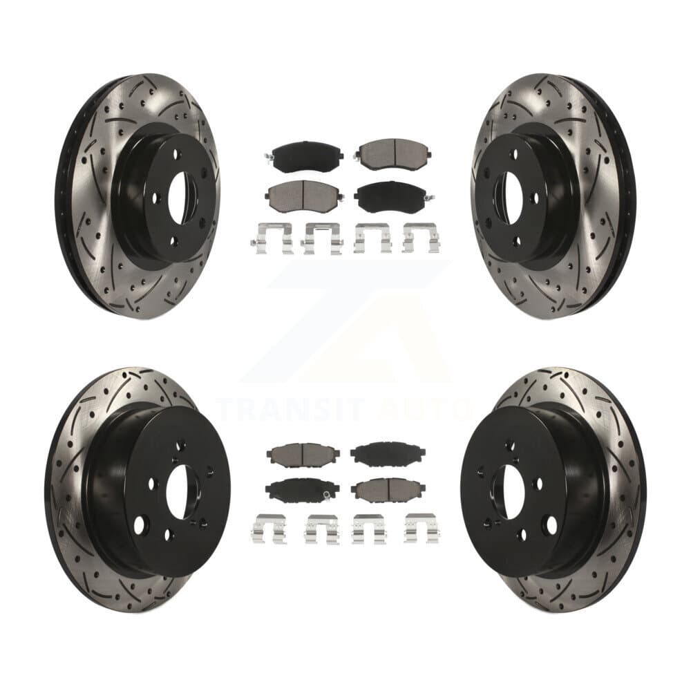 Transit Auto - KDC-100451 - Front and Rear Disc Brake Kits image 1