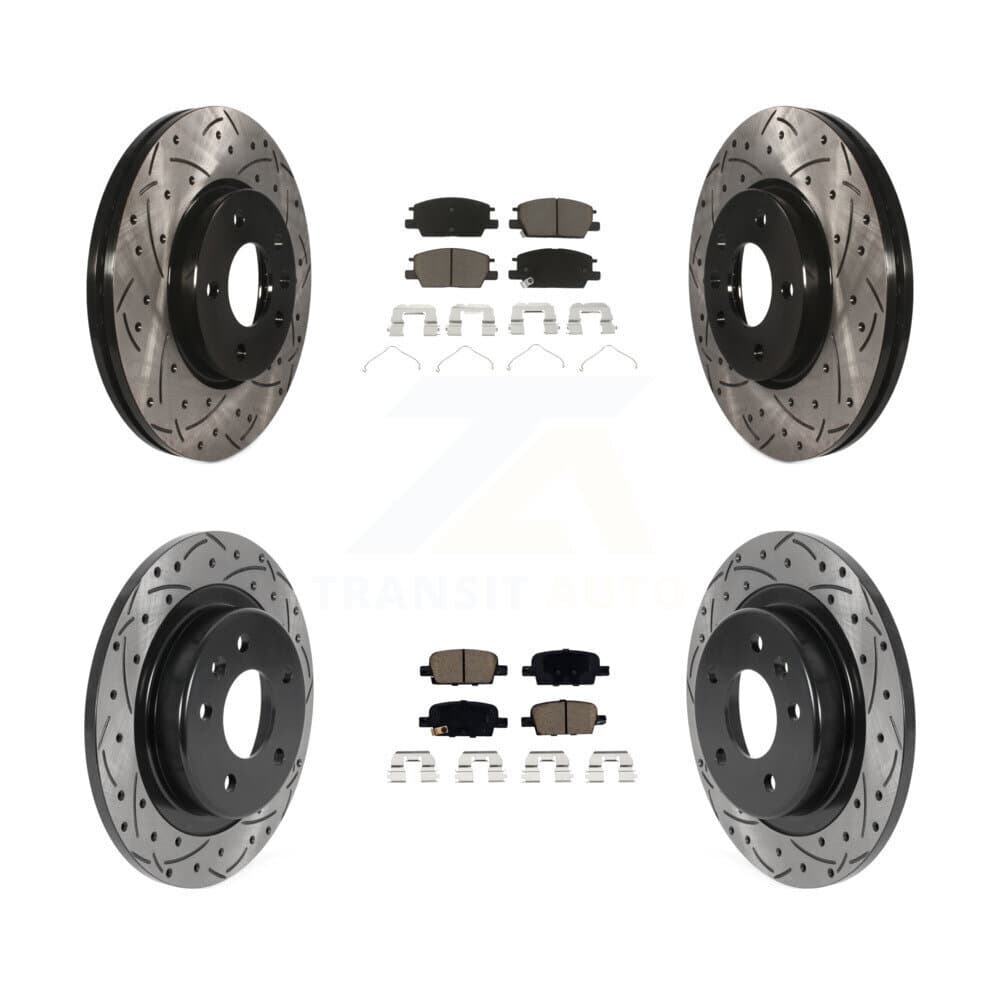 Transit Auto - KDC-100548 - Front and Rear Disc Brake Kits image 1