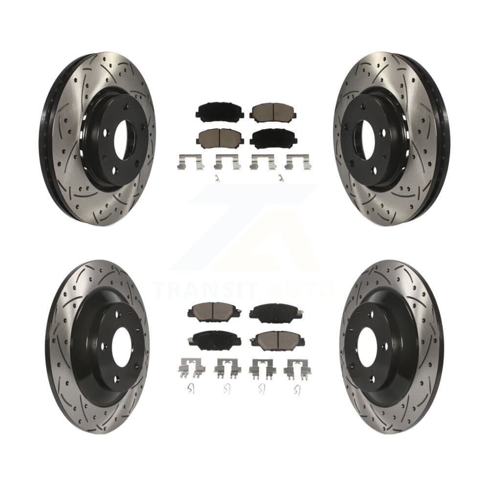 Transit Auto - KDC-100624 - Front and Rear Disc Brake Kits image 1