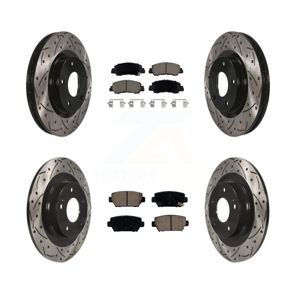 Transit Auto - KDC-100956 - Front and Rear Disc Brake Kits image 1