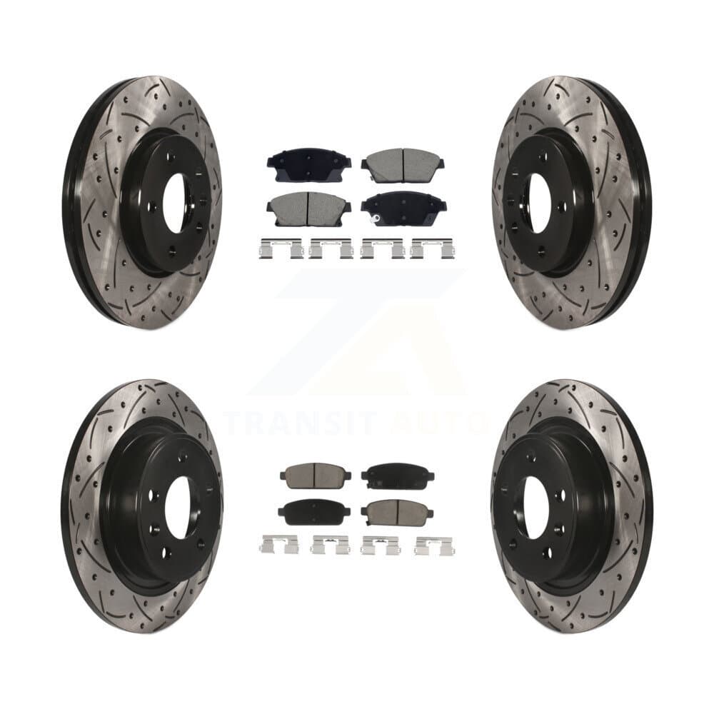 Transit Auto - KDC-101076 - Front and Rear Disc Brake Kits image 1