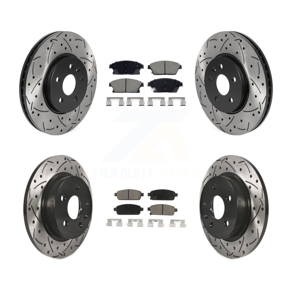 Transit Auto - KDC-101077 - Front and Rear Disc Brake Kits image 1