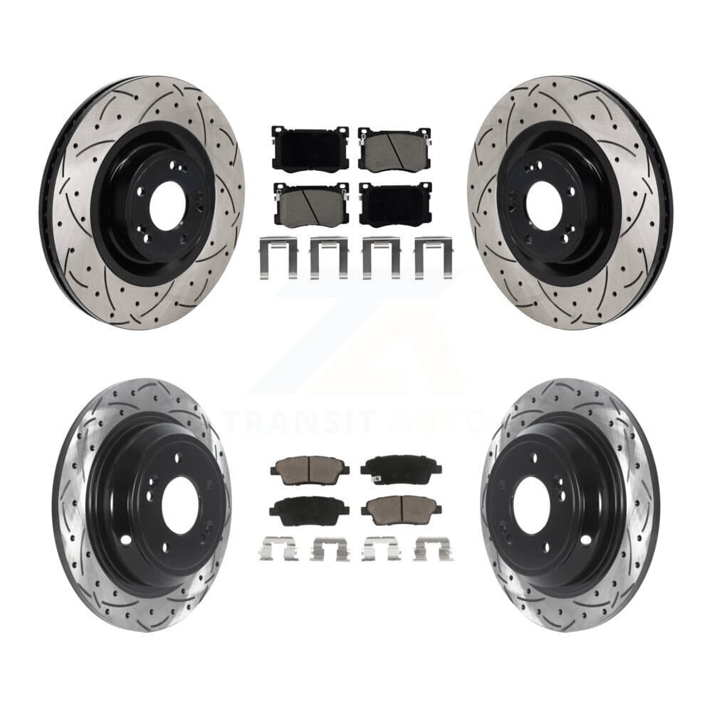 Transit Auto - KDC-101234 - Front and Rear Disc Brake Kits image 1