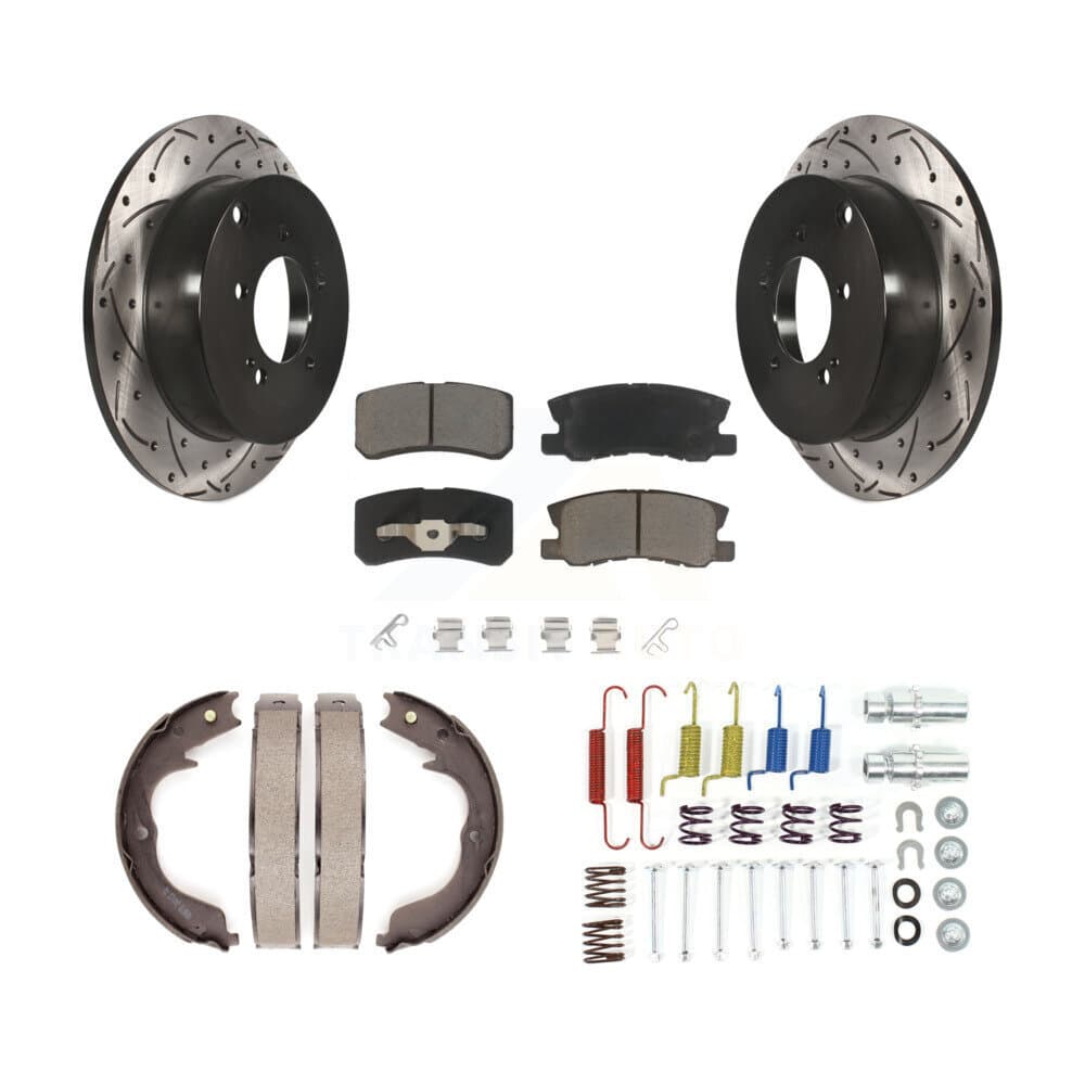 Transit Auto - KDC-101580 - Rear Disc Brake Kits image 1