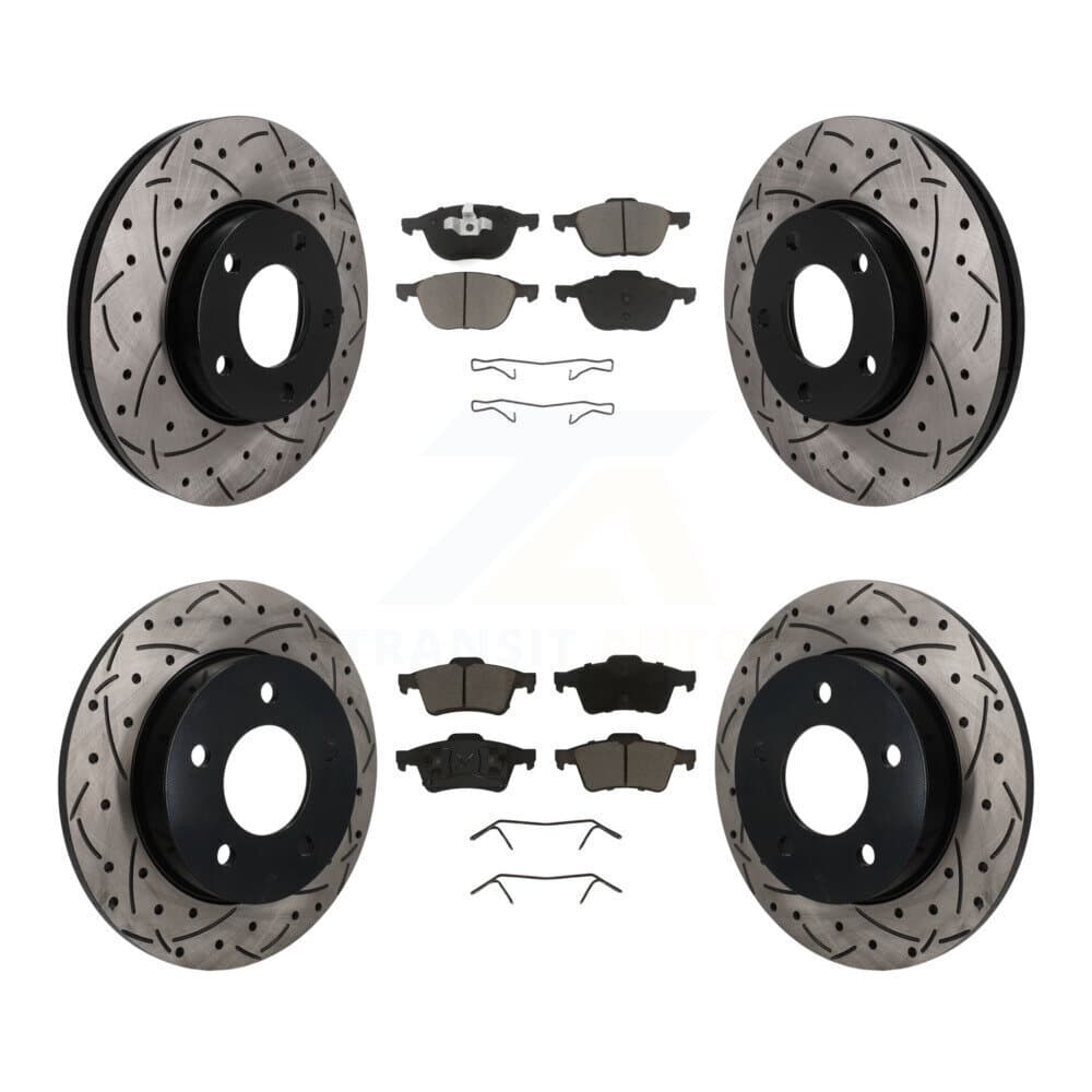 Transit Auto - KDC-101677 - Front and Rear Disc Brake Kits image 1