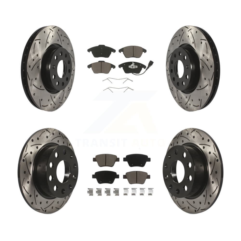 Transit Auto - KDC-101680 - Front and Rear Disc Brake Kits image 1