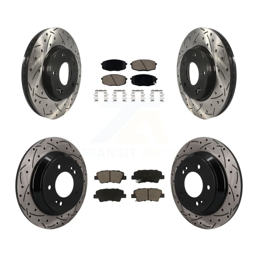 Transit Auto - KDC-101691 - Front and Rear Disc Brake Kits image 1