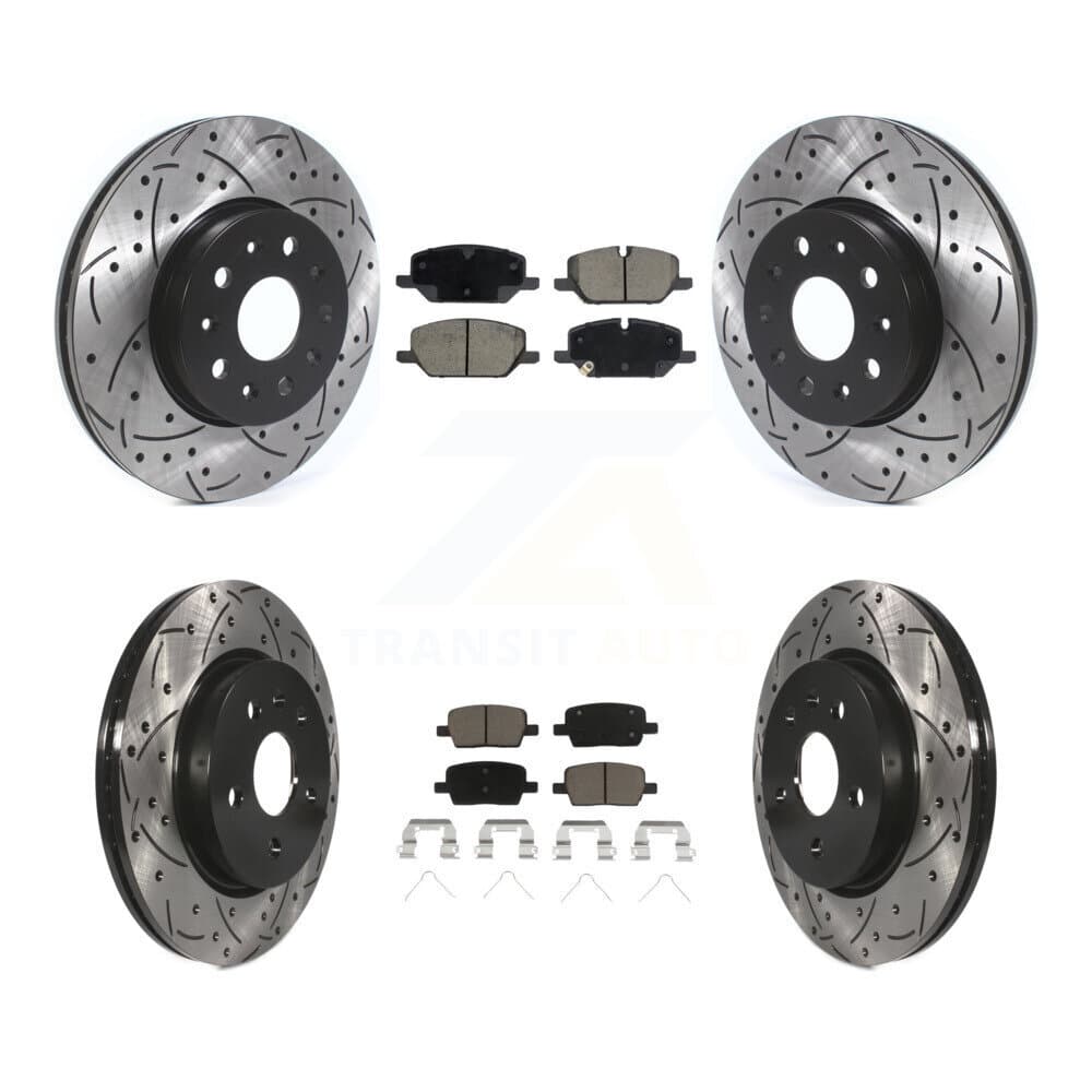 Transit Auto - KDC-101712 - Front and Rear Disc Brake Kits image 1