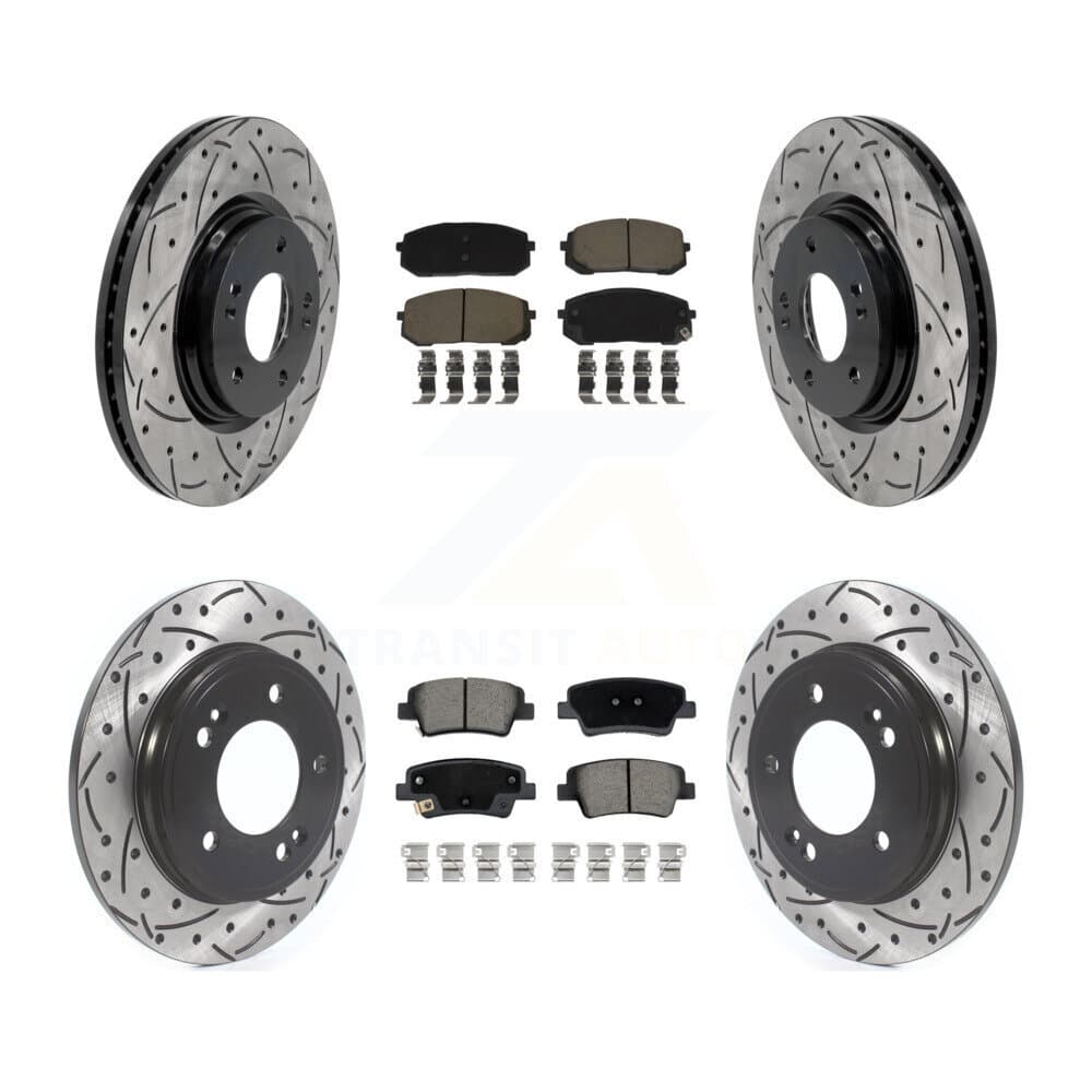 Transit Auto - KDC-101716 - Front and Rear Disc Brake Kits image 1