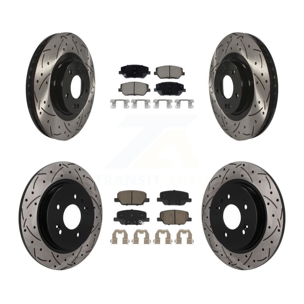 Transit Auto - KDC-101718 - Front and Rear Disc Brake Kits image 1