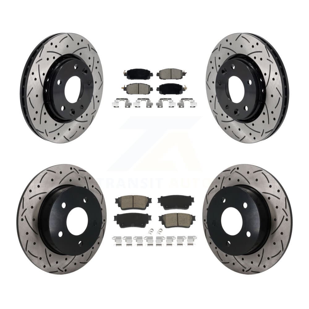 Transit Auto - KDC-101732 - Front and Rear Disc Brake Kits image 1