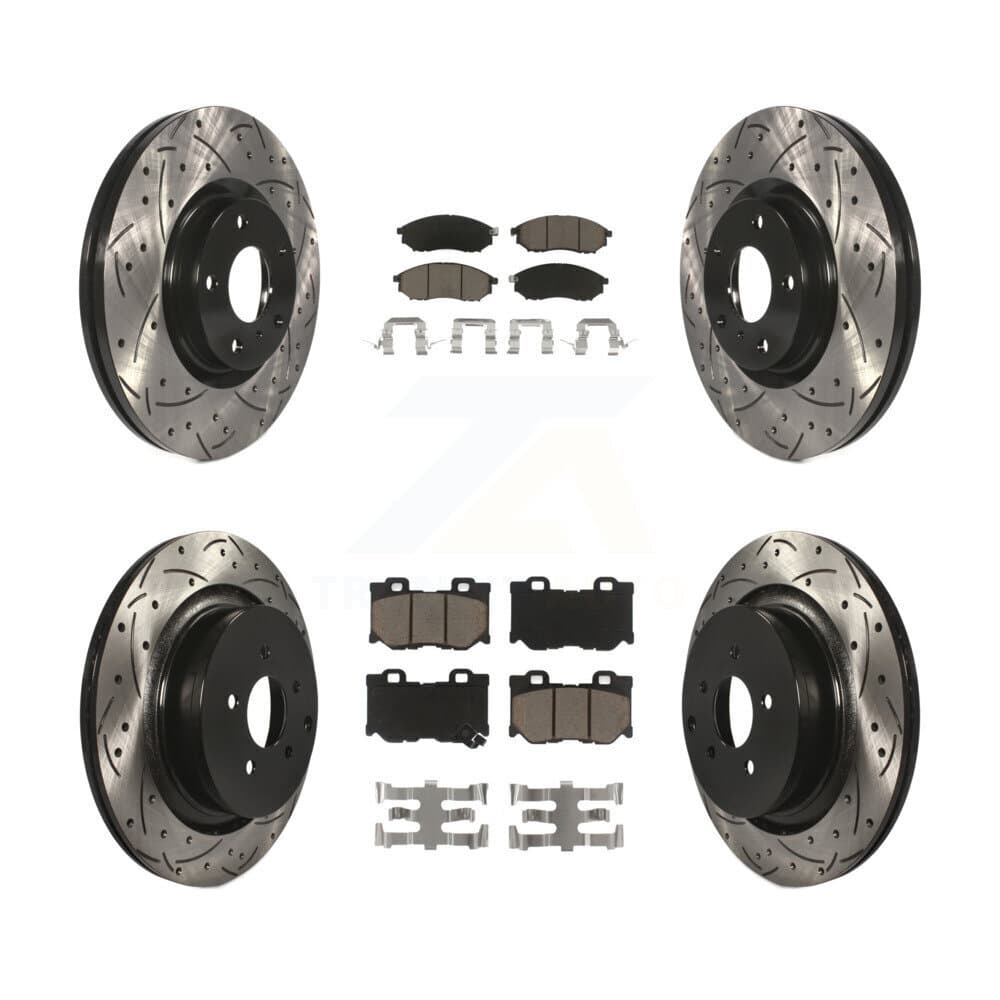 Transit Auto - KDC-101737 - Front and Rear Disc Brake Kits image 1