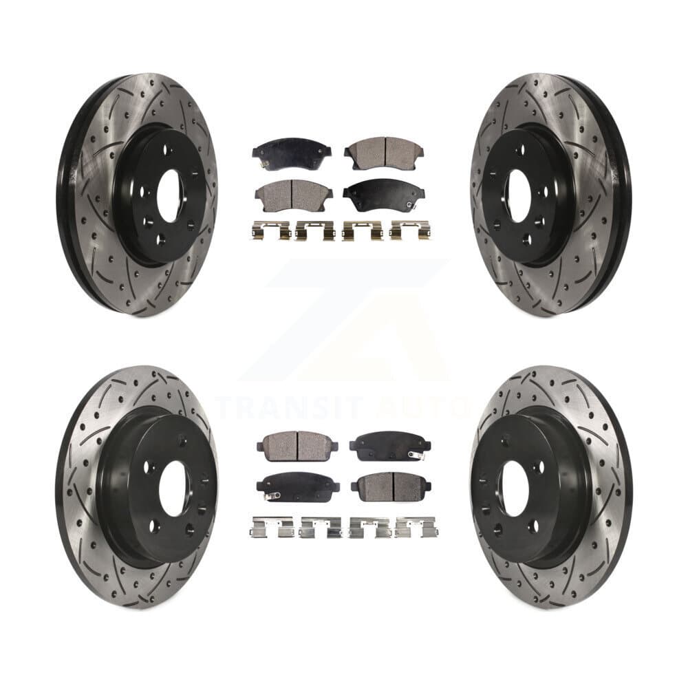 Transit Auto - KDF-100198 - Front and Rear Disc Brake Kits image 1