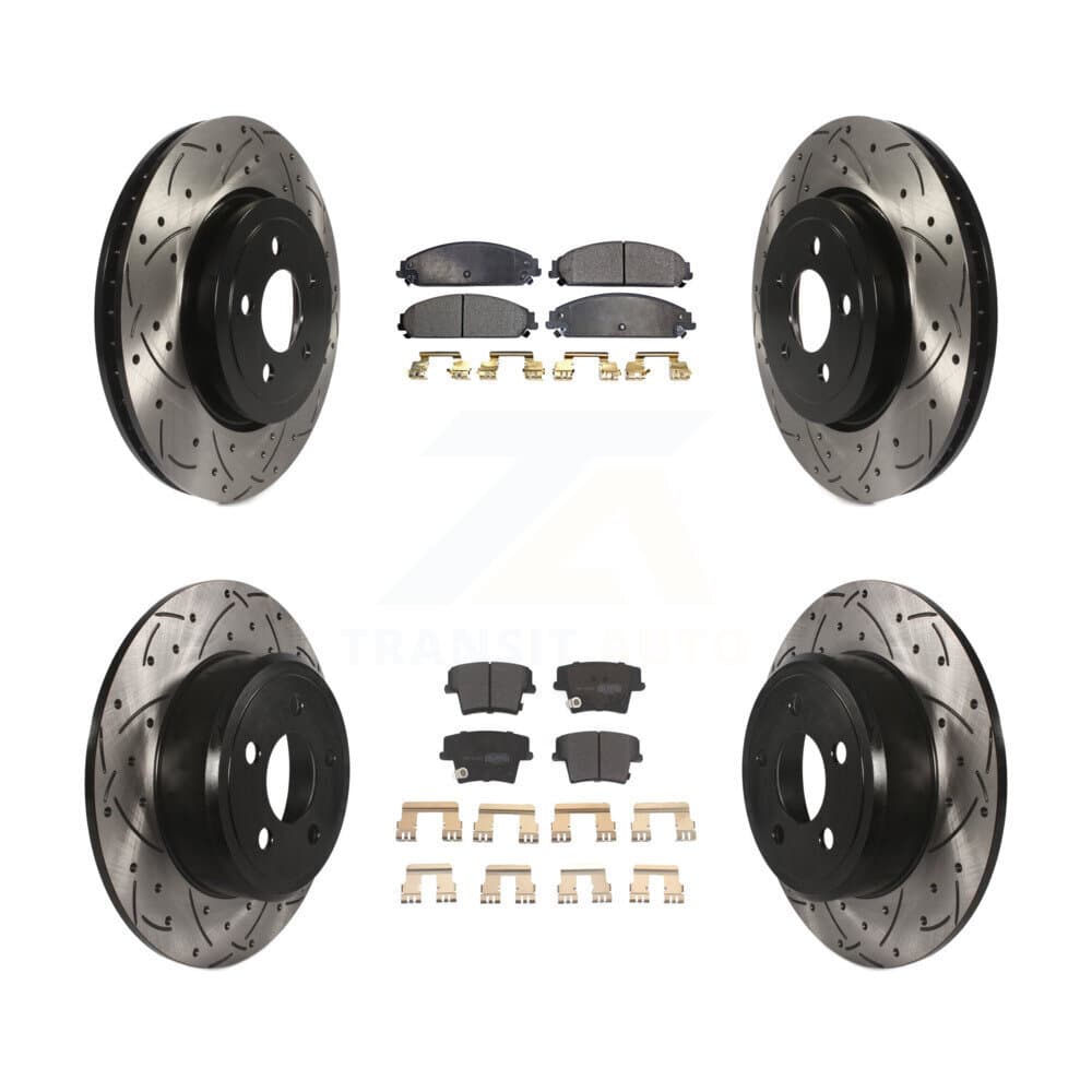 Transit Auto - KDF-100248 - Front and Rear Disc Brake Kits image 1