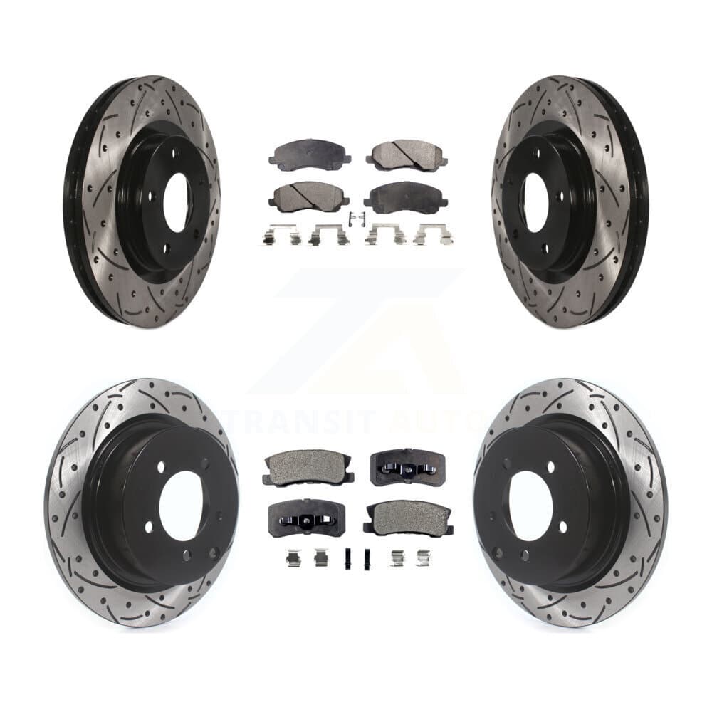 Transit Auto - KDF-100254 - Front and Rear Disc Brake Kits image 1